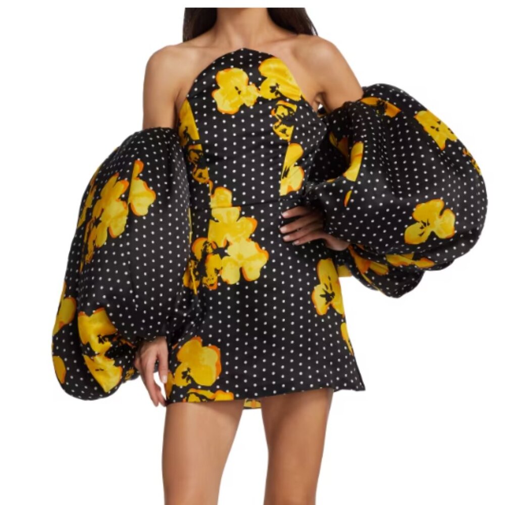 ISO Carolina Herrera Bubble Sleeve Mini Dress